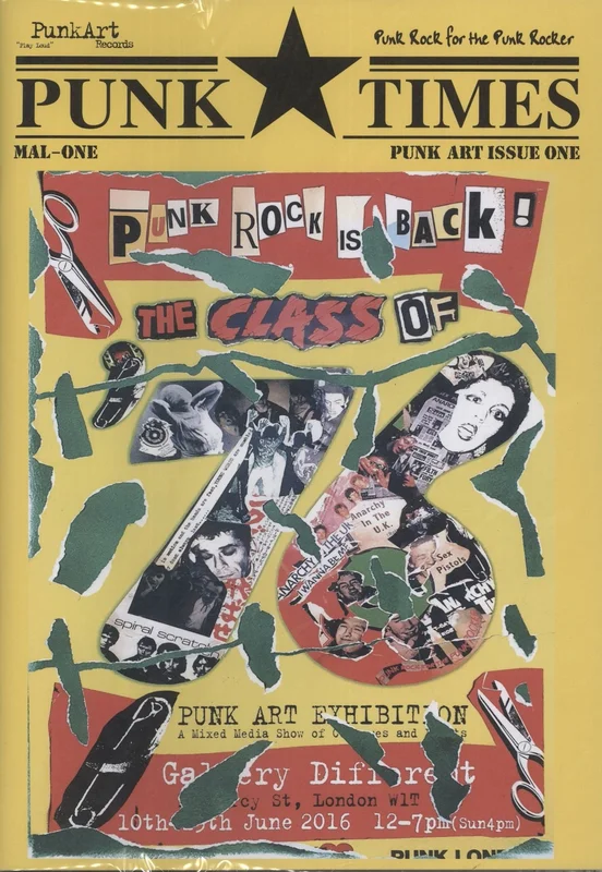 MAL-ONE Punk Times - Issue 1 (The Class of '76) UK Magazine