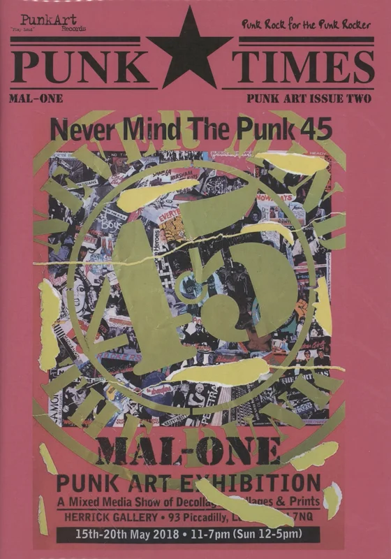MAL-ONE Punk Times - Issue 2 (Never Mind The Punk 45) UK Magazine