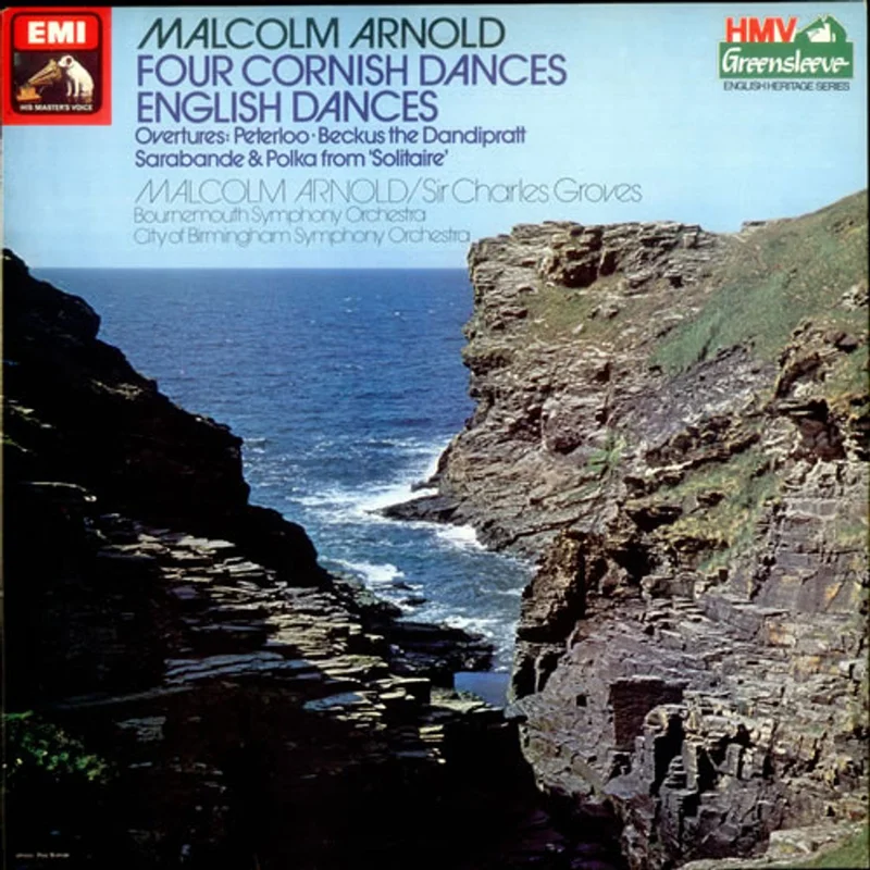 Malcolm Arnold Four Cornish Dances & English Dances UK Vinyl LP