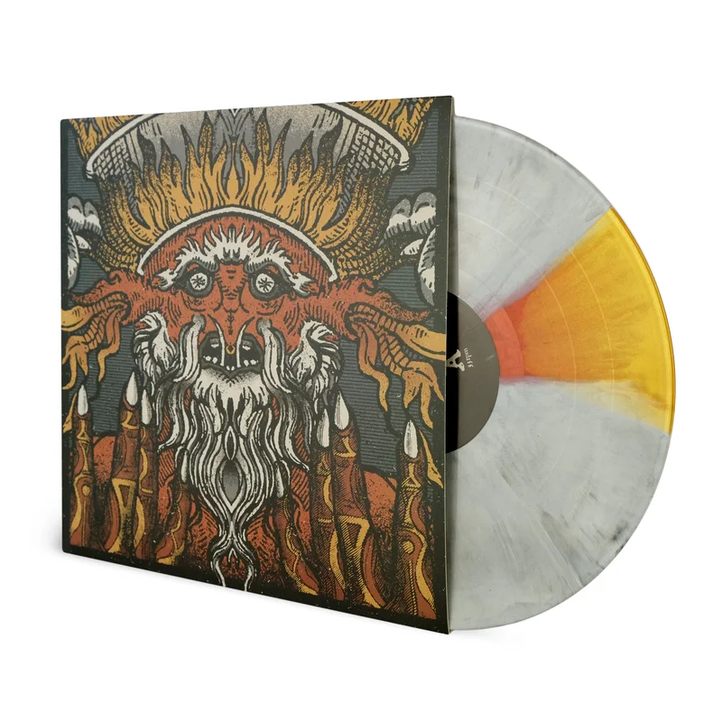 Malmmar  Mazza [LP] Grey Marble w/ Fire Pulsar (2nd pressing - dunk!fest 2022 edition)