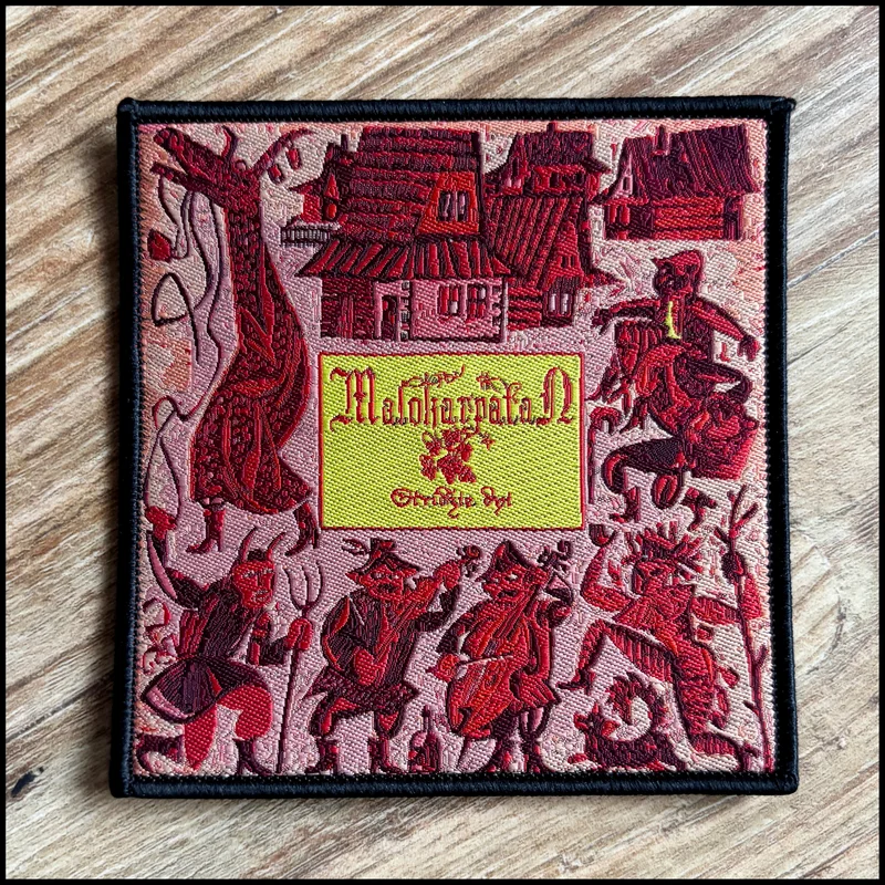 MALOKARPATAN: official deluxe/limited STRIDZIE DNI patch Black
