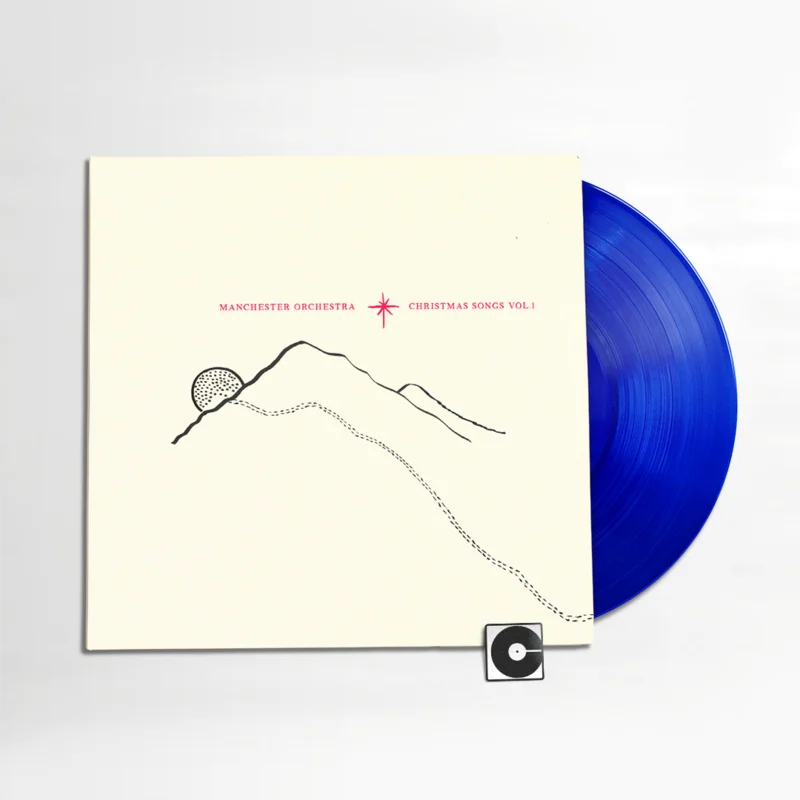 Manchester Orchestra - "Christmas Songs Vol. 1" Blue Vinyl