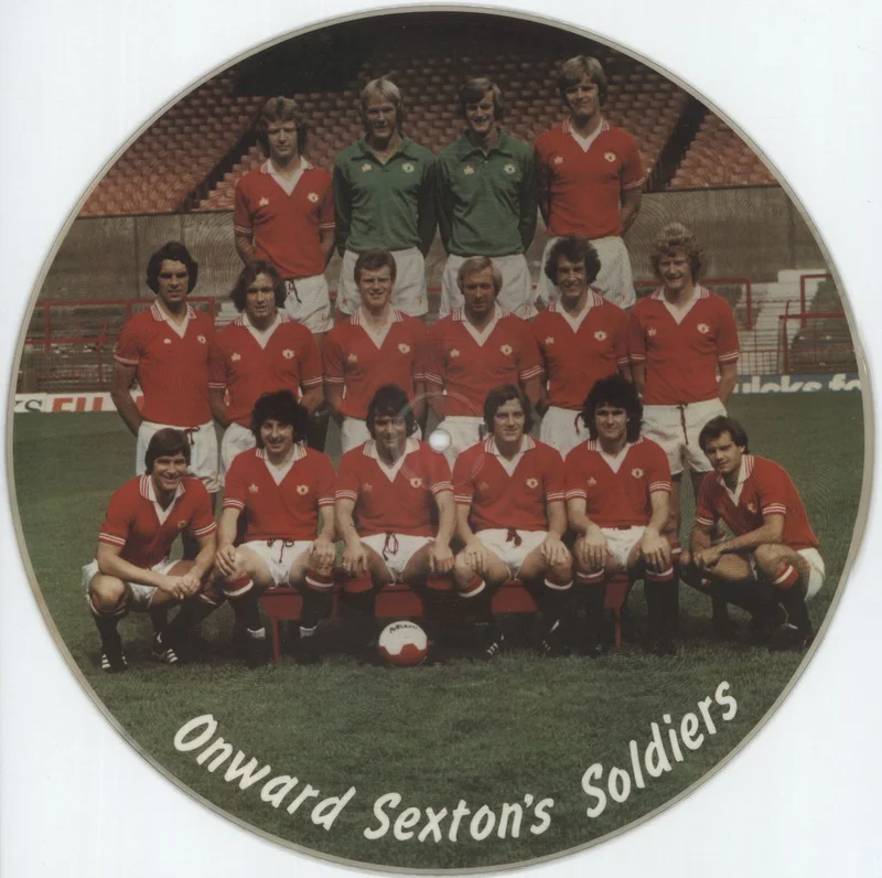 Manchester United FC Onward Sexton's Soldiers UK Picture disc LP