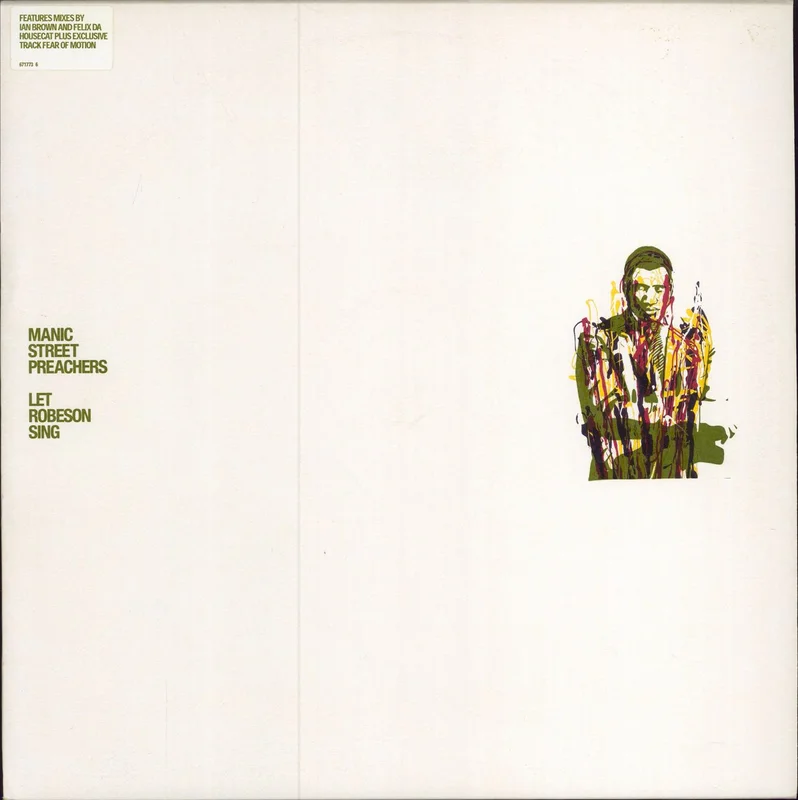 Manic Street Preachers Let Robeson Sing UK 12" vinyl