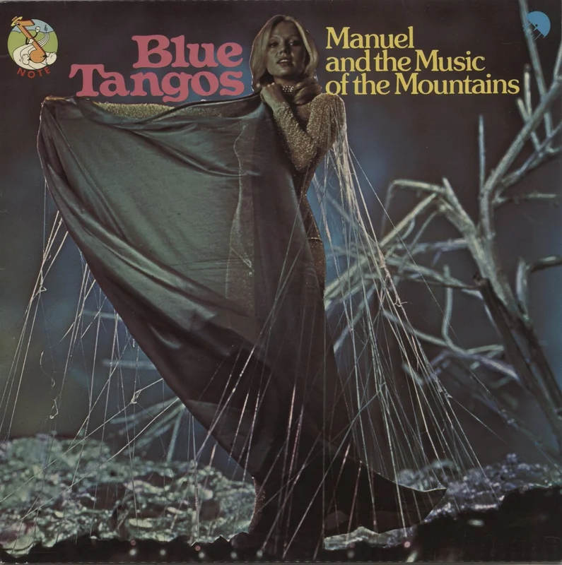 Manuel And His Music Of The Mountains Blue Tangos UK Vinyl LP