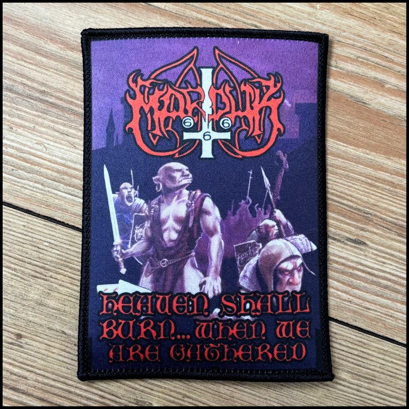 MARDUK: official deluxe/limited HEAVEN SHALL BURN...WHEN WE ARE GATHERED patch
