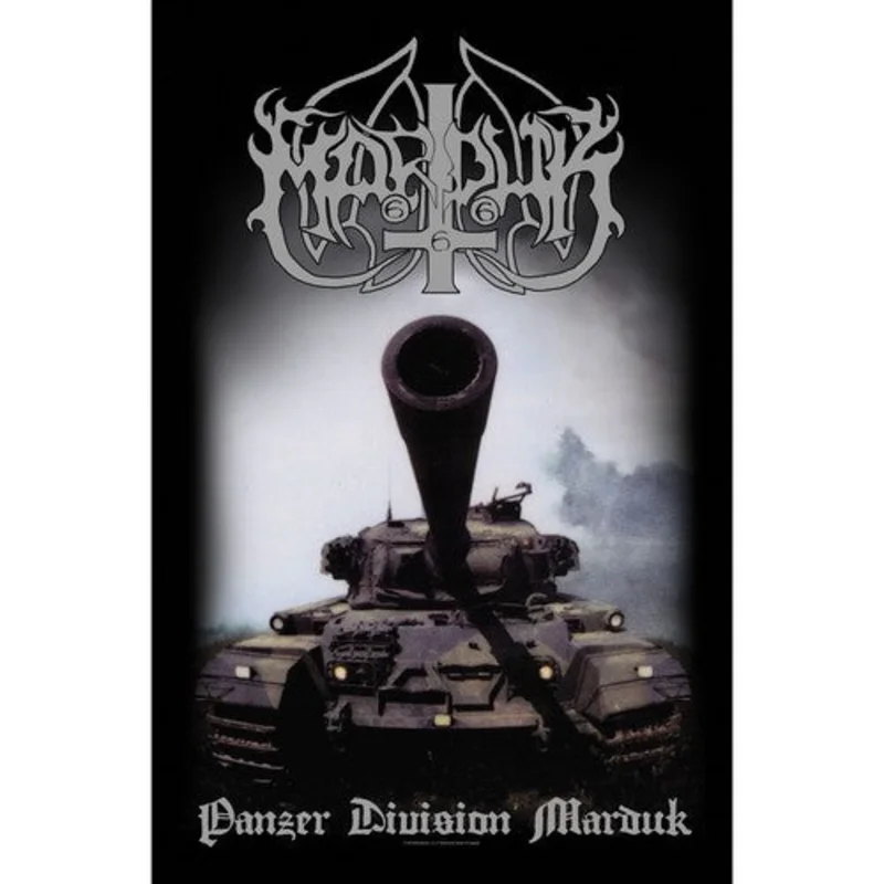 MARDUK: official PANZER DIVISION 20TH ANNIVERSARY large flag / textile poster