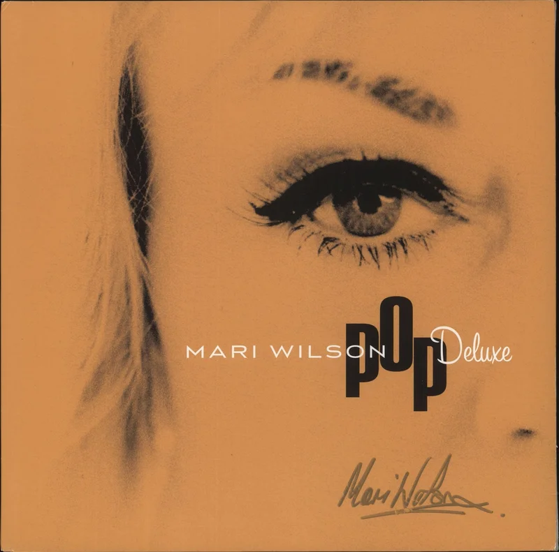 Mari Wilson Pop Deluxe - Autographed UK Vinyl LP