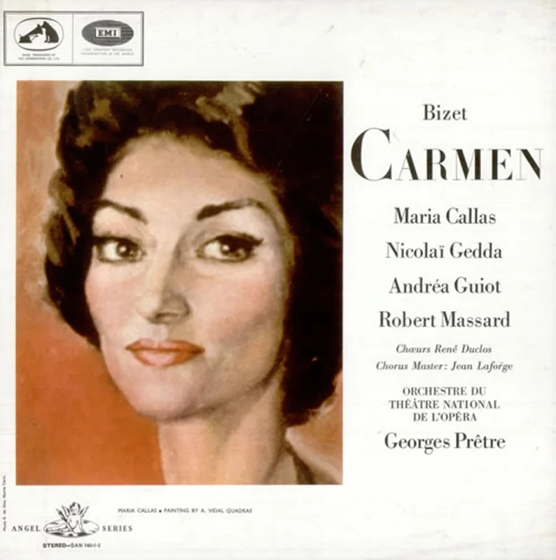 Maria Callas Carmen - White Angel UK Box set