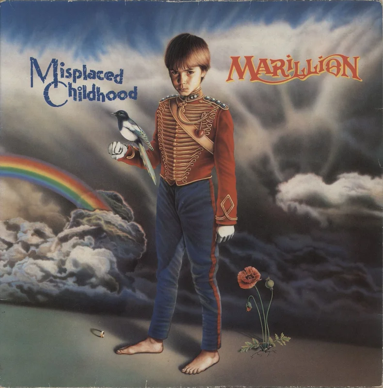 Marillion Misplaced Childhood + Merch Insert - VG UK Vinyl LP