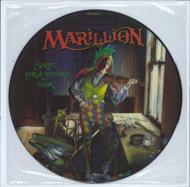 Marillion Script For A Jester's Tear - EX UK Picture disc LP