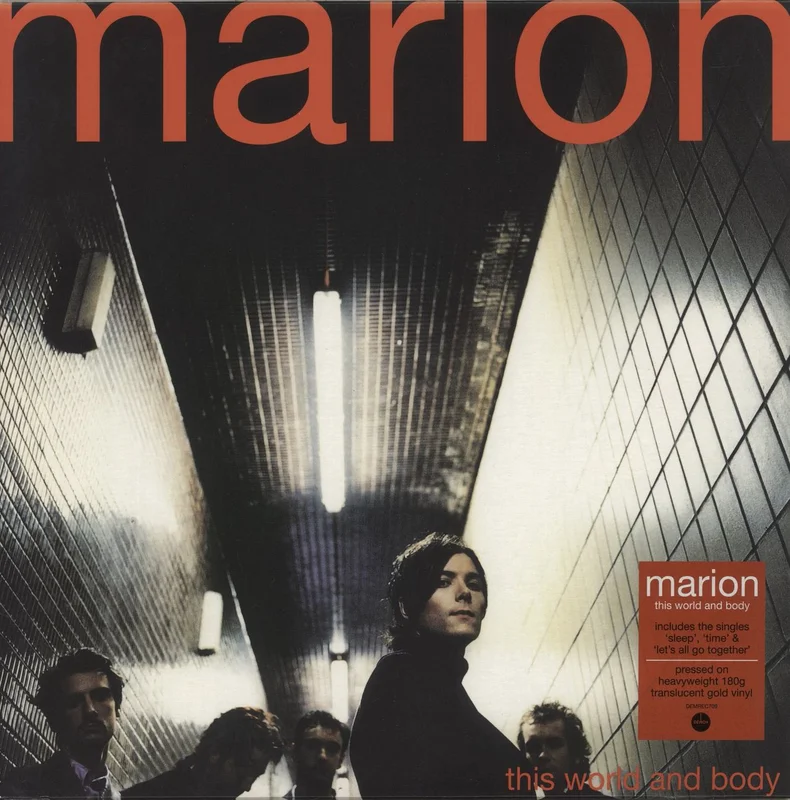 Marion This World And Body - 180gm Gold Vinyl UK Vinyl LP