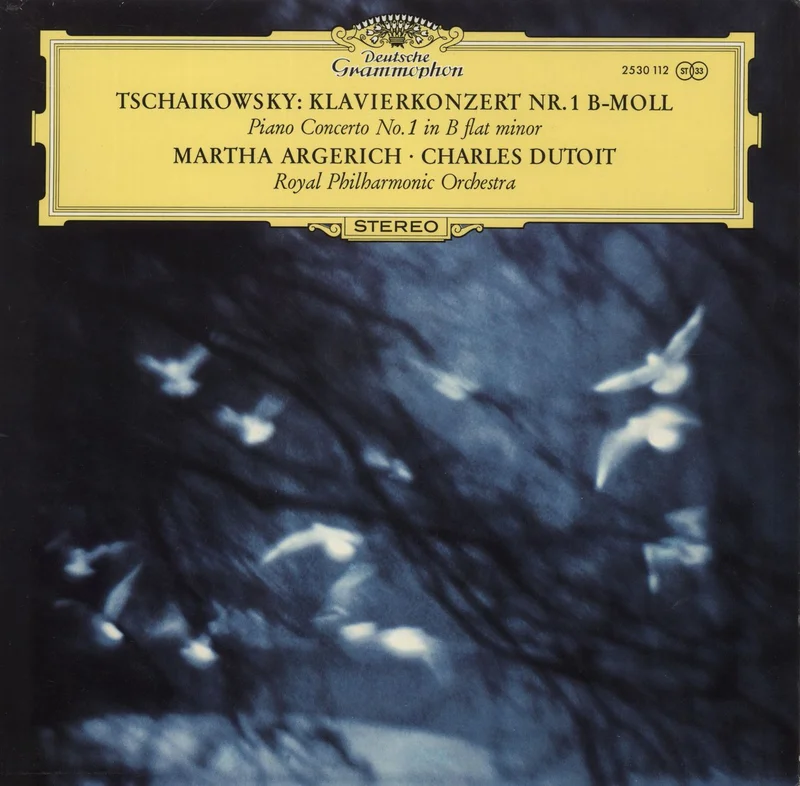 Martha Argerich Tchaikovsky: Piano Concerto No. 1 in B Flat Minor, Op 23 German Vinyl LP