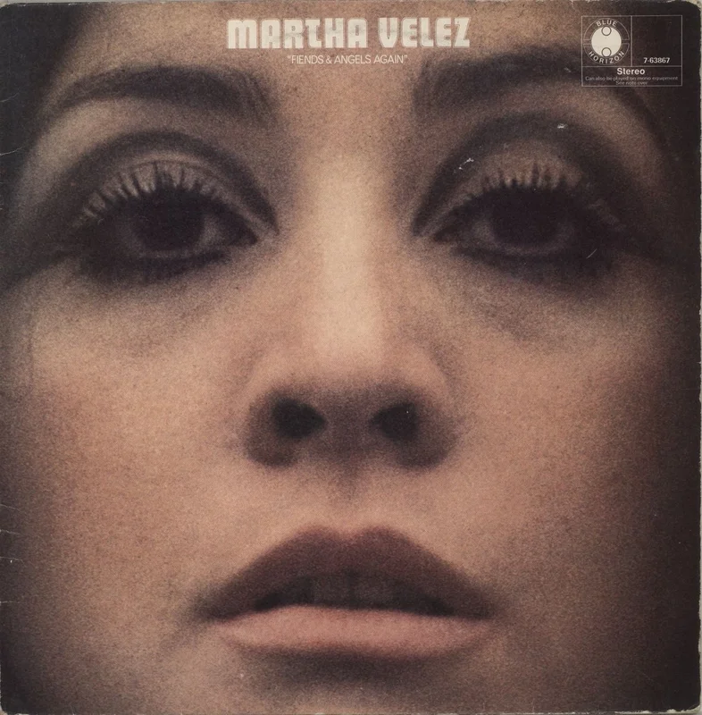 Martha Velez Fiends & Angels Again - VG UK Vinyl LP