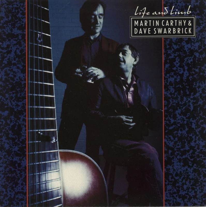 Martin Carthy And Dave Swarbrick Life And Limb + PR Sheets UK Vinyl LP
