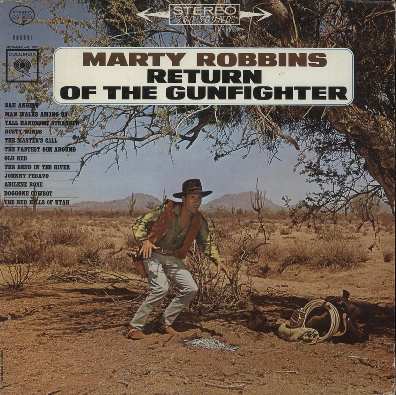 Marty Robbins The Return Of The Gunfighter US Vinyl LP