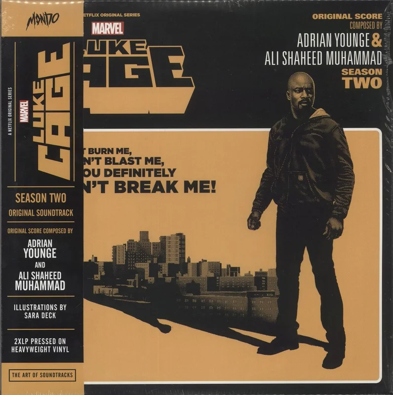 Marvel Marvel's Luke Cage Season Two - 180gm Yellow Smokey Vinyl US 2-LP vinyl set