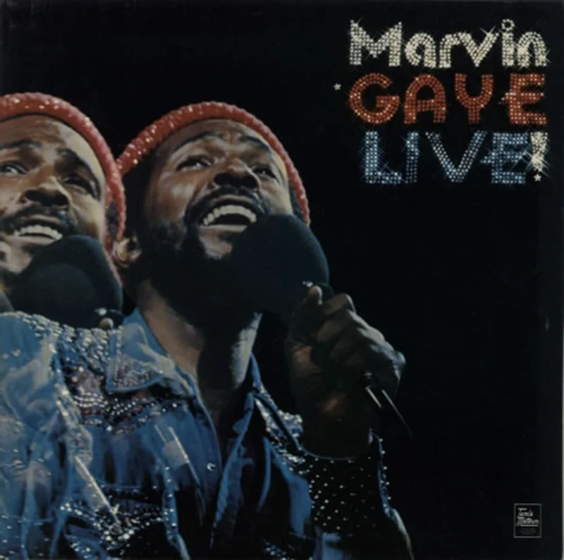 Marvin Gaye Live! UK Vinyl LP
