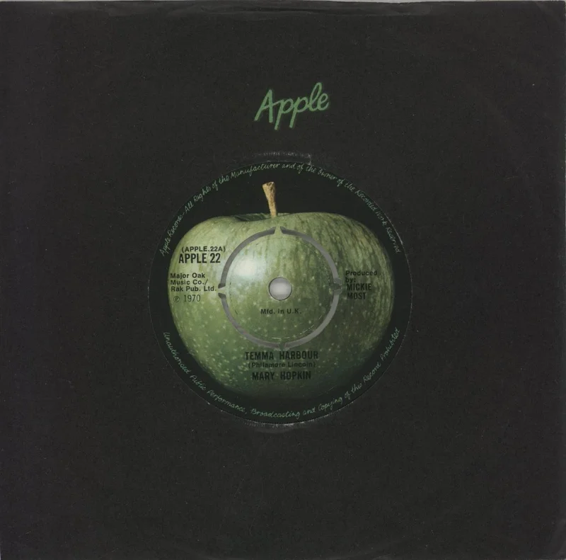 Mary Hopkin Temma Harbour UK 7" vinyl