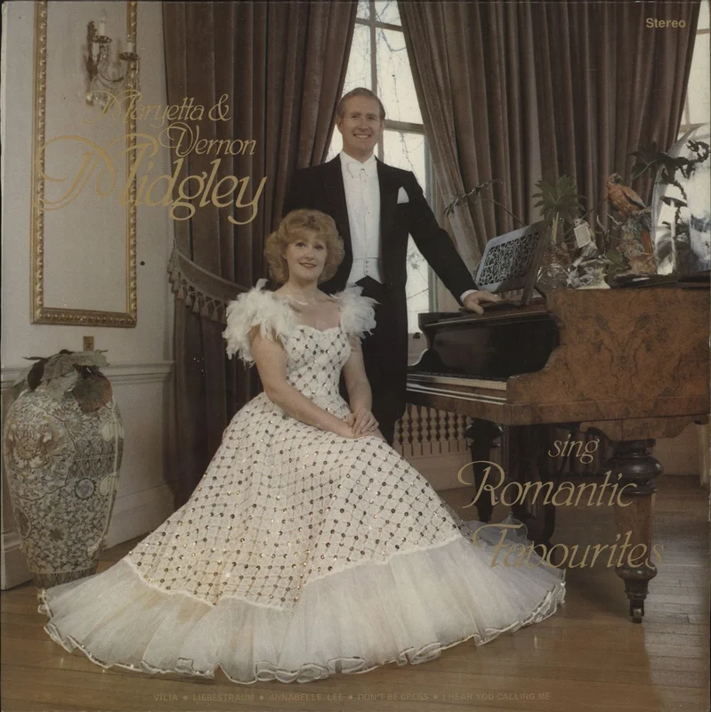 Maryetta & Vernon Midgley Maryetta & Vernon Midgley Sing Romantic Favourites - Autographed UK Vinyl LP