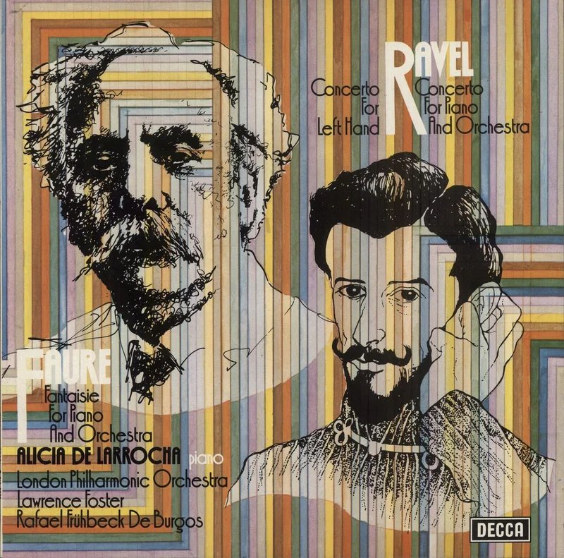 Maurice Ravel Concerto For The Left Hand / Concerto For Piano And Orchestra / Fantaisie For Piano And Orchestra UK Vinyl LP