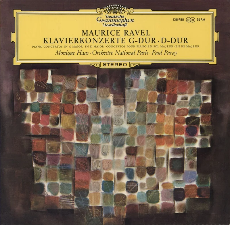 Maurice Ravel Ravel: Klavierkonzerte G-dur  D-dur German Vinyl LP