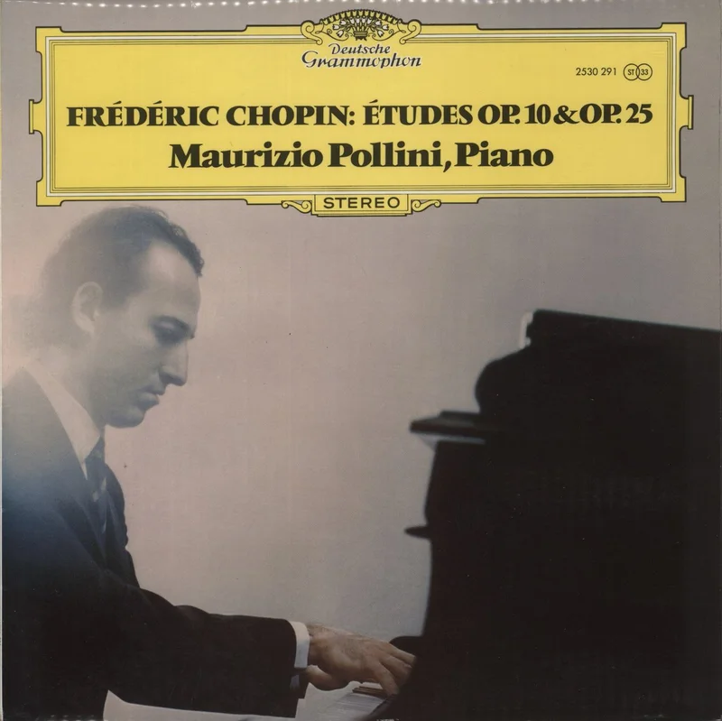 Maurizio Pollini Chopin: tudes Op. 10 & Op. 25 UK Vinyl LP