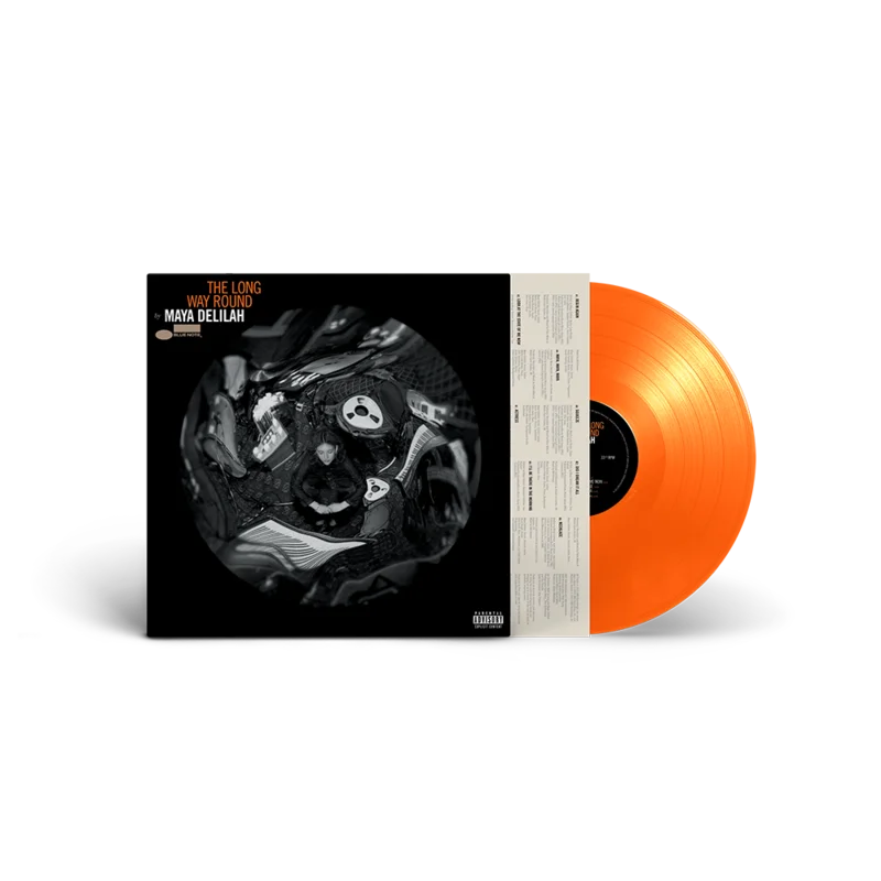Maya Delilah: The Long Way Round 1LP Orange Vinyl
