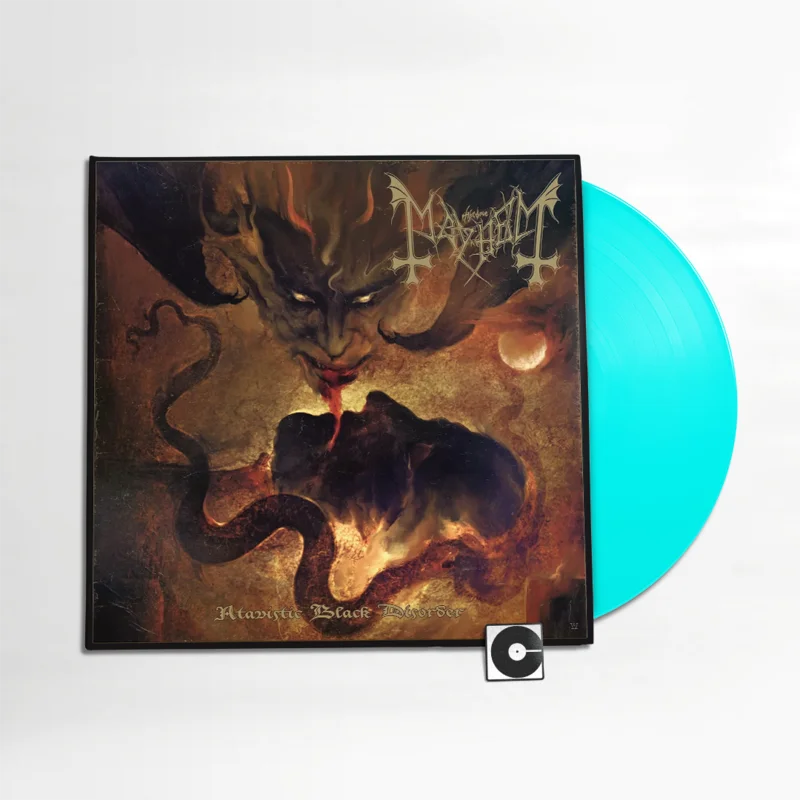 Mayhem - "Atavistic Black Disorder / Kommando" Indie Exclusive - Standard Weight Aqua Vinyl