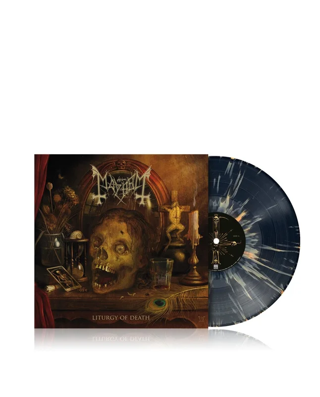 Mayhem Liturgy Of Death - Splatter Black & Apricot Vinyl - Limited to 1000 Copies - Sealed UK Vinyl LP