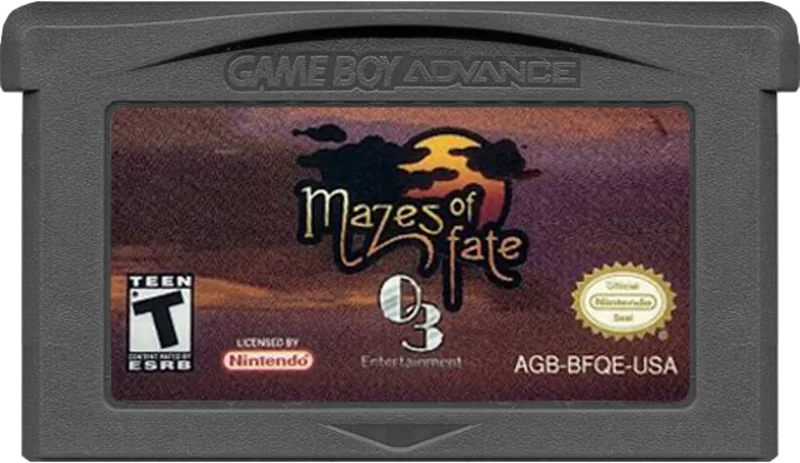 MAZES OF FATE - GAMEBOY ADVANCE