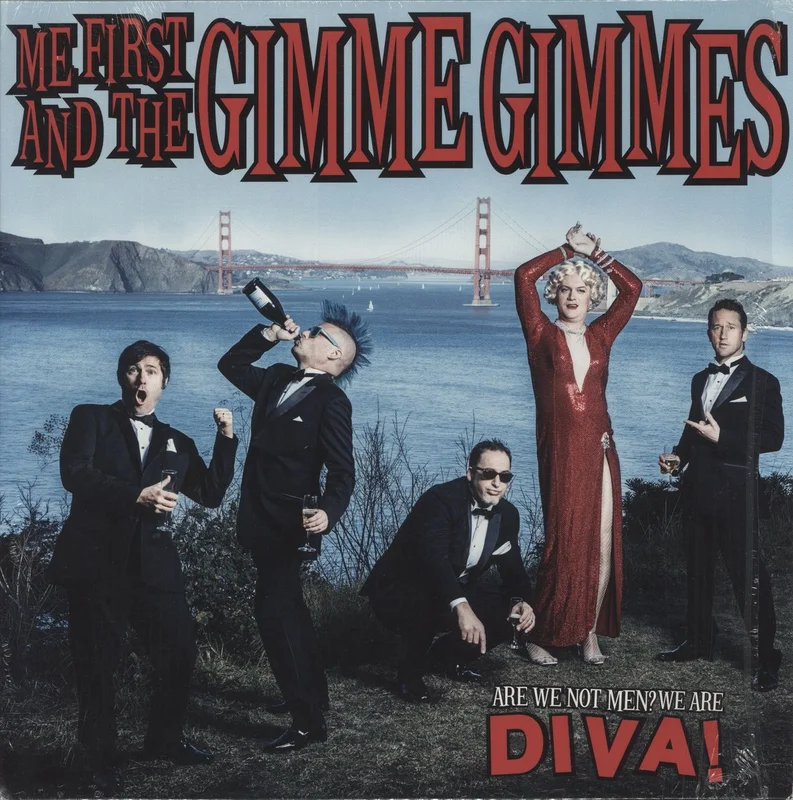 Me First & The Gimme Gimme's Are We Not Men? We Are Diva - Silver Vinyl US Vinyl LP