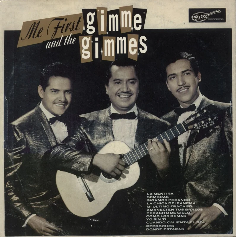 Me First & The Gimme Gimme's Diamond US 7" vinyl