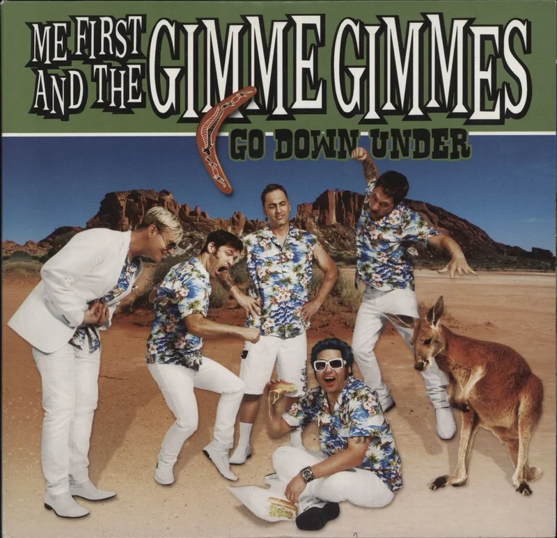 Me First & The Gimme Gimme's Go Down Under US 7" vinyl