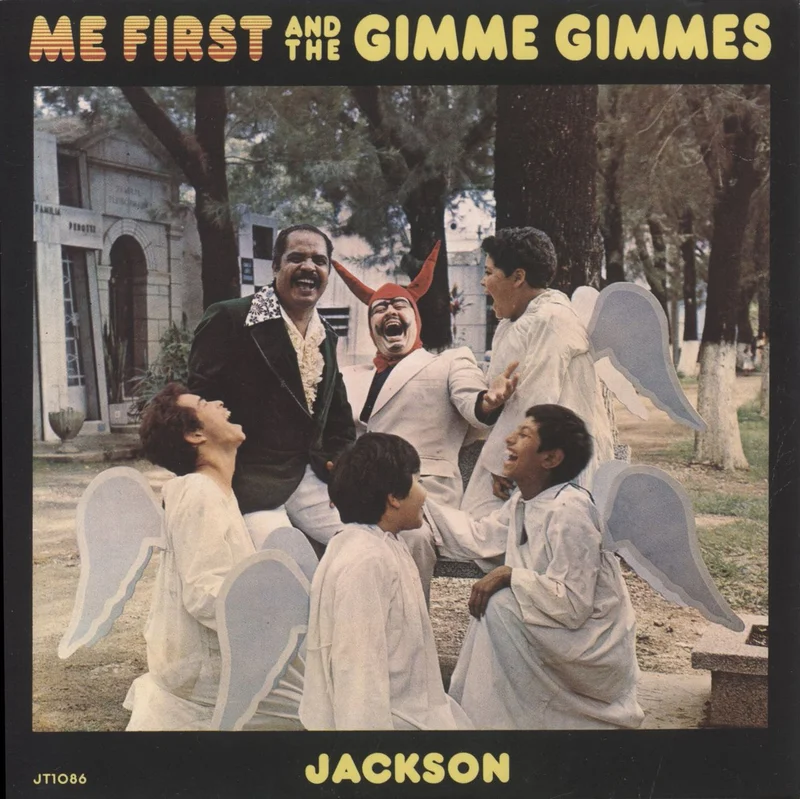 Me First & The Gimme Gimme's Jackson US 7" vinyl