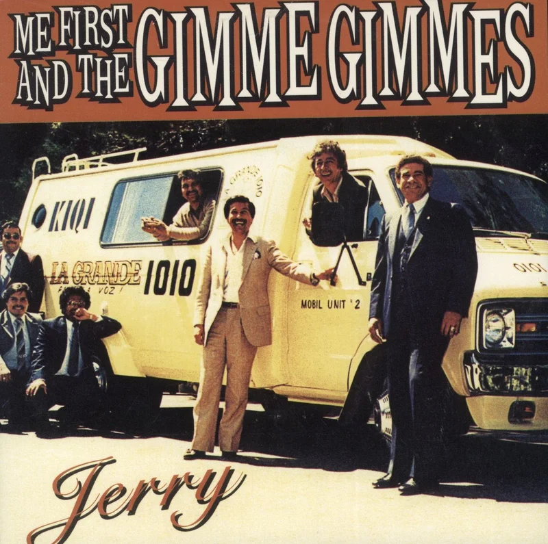 Me First & The Gimme Gimme's Jerry - Yellow Vinyl US 7" vinyl