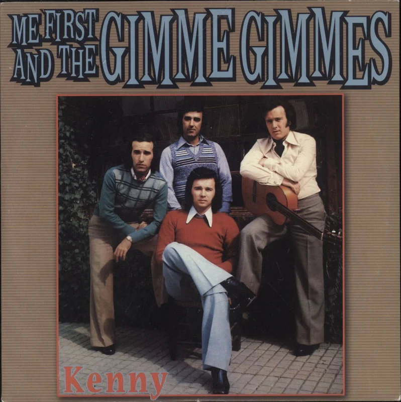 Me First & The Gimme Gimme's Kenny - White Vinyl US 7" vinyl