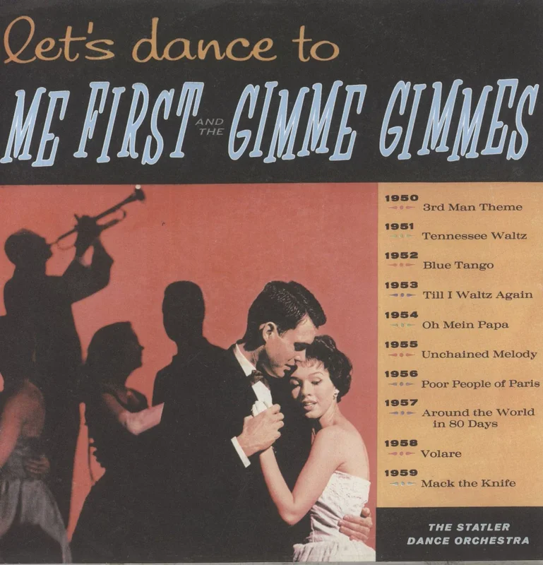 Me First & The Gimme Gimme's Let's Dance To Paul US 7" vinyl