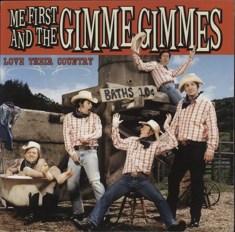 Me First & The Gimme Gimme's Love Their Country US Vinyl LP
