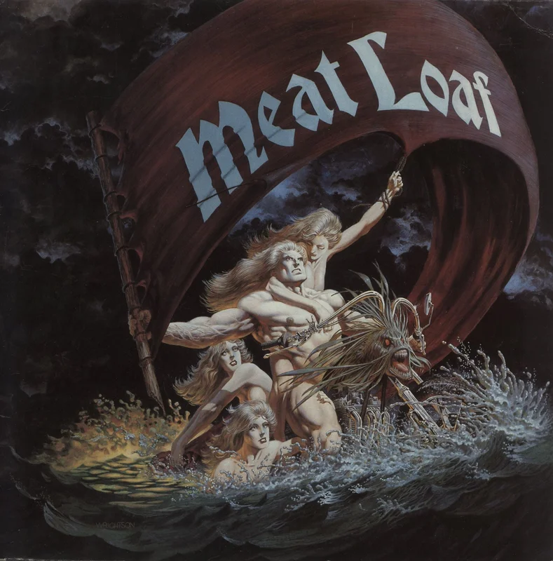 Meat Loaf Dead Ringer - Demo Stamped UK Promo Vinyl LP