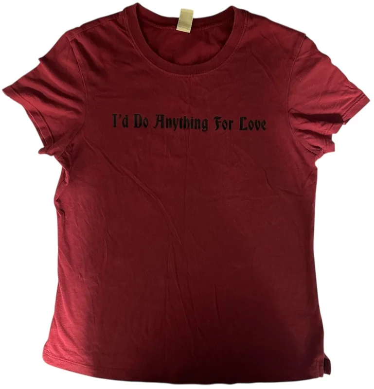 Meat Loaf I'd Do Anything For Love Vietnamese Promo T-shirt