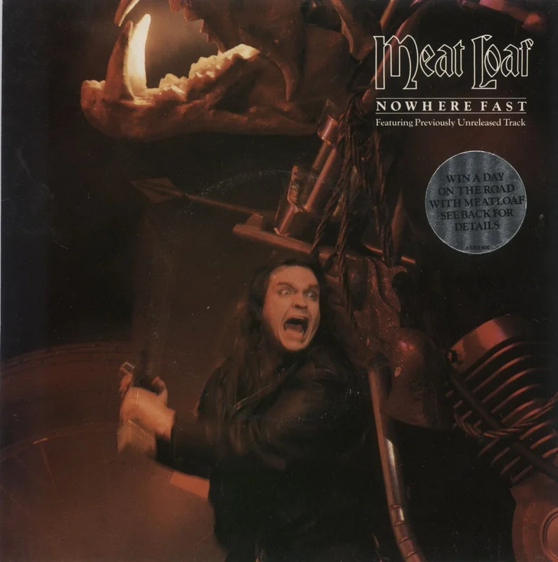 Meat Loaf Nowhere Fast UK 7" vinyl