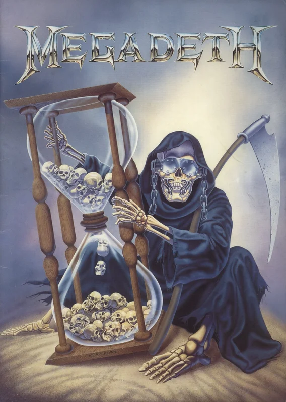 Megadeth Countdown To Extinction Tour UK Tour programme
