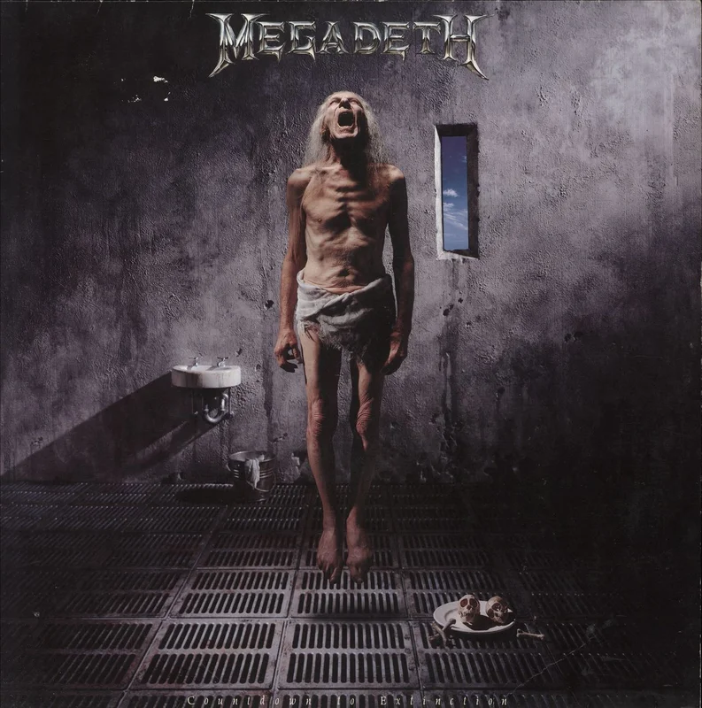Megadeth Countdown To Extinction - VG UK Vinyl LP