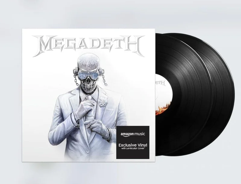 Megadeth Megadeth: Amazon exclusive + Lenticular Artwork - Sealed Italian 2-LP vinyl set