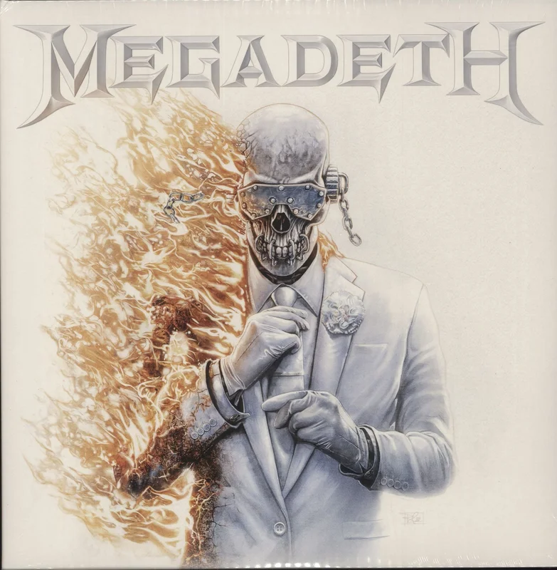 Megadeth Megadeth - Blue Ghostly Vinyl - Sealed UK 2-LP vinyl set