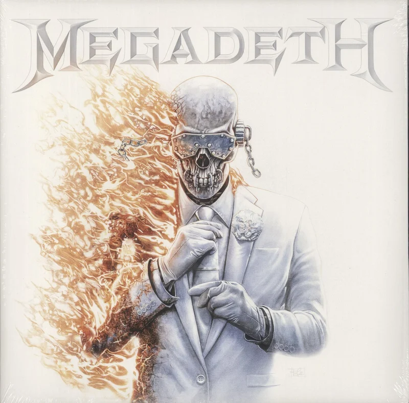 Megadeth Megadeth - Half Clear Black Splatter Vinyl - Sealed US 2-LP vinyl set