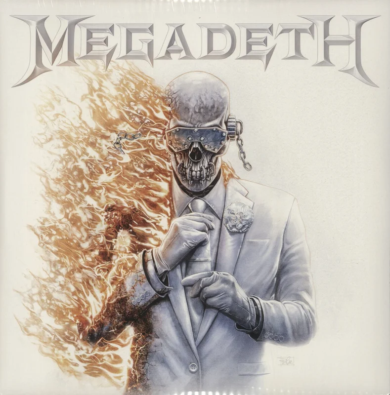Megadeth Megadeth - Pearl White Marble Vinyl - Sealed US 2-LP vinyl set