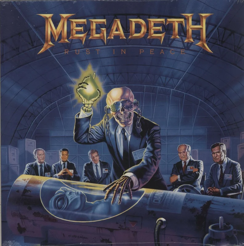 Megadeth Rust In Peace - Sealed US Vinyl LP