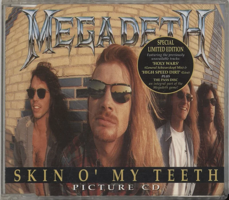Megadeth Skin O' My Teeth UK CD single